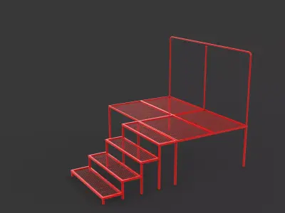 Aluminum Deck 3D model