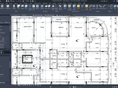 Premium Midrise Building - Retail and Apartments 3D model