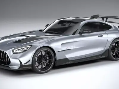 Mercedes AMG GT Black Series 2021 3D model