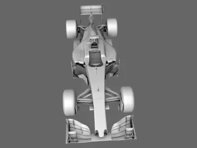 F1 Renault STR10 Season 2015 3D model