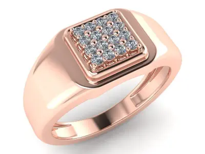 light weight gold diamond rings-C111116SKCH2025983-wt-5-10 3D print model