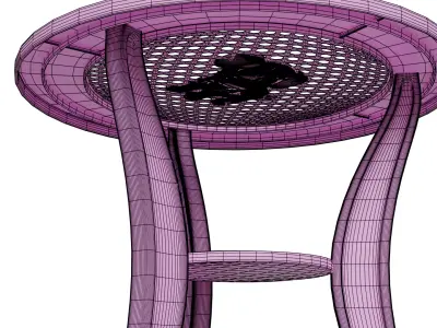 Table Set 3D model buy