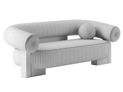 Minimal sofa 3D model