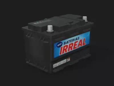 CarBattery 3D model