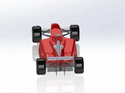 F1 Racing Car 3D model by huzaifaadil07