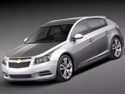 Chevrolet Cruze Hatchback 2012 3D Model 3D model
