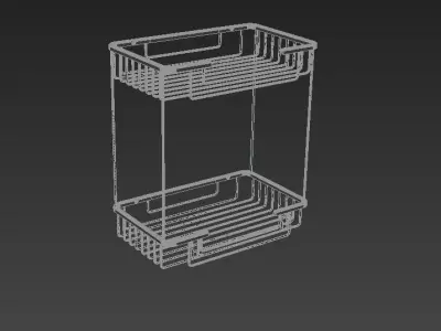 Hotel 15x25 Square Eco Double 3D model
