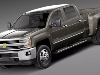 Chevrolet Silverado HD CG 2015 3D model