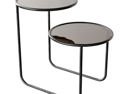 Modern Coffee Table - Iron 3D model