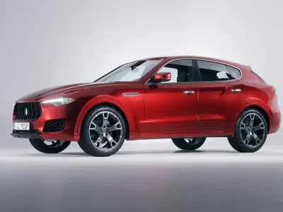 Car photography studio scene SWR2 3D model