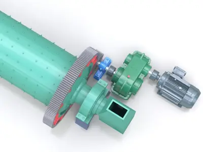  Ball Mill 3D model