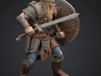 Viking Model Most  3D print model