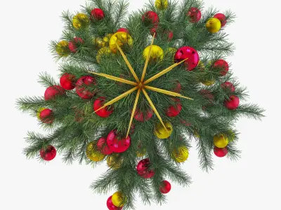 Christmas Tree 150cm v 2 3D model