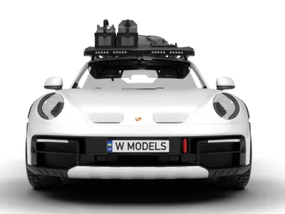Porsche 911 Dakar 2023  3D model