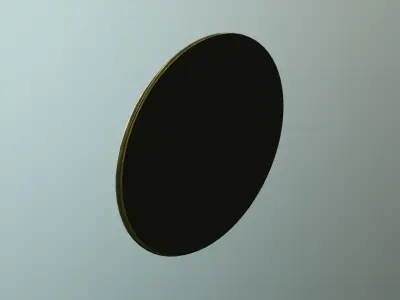 Fancy Old Mirror - PBR  Free low-poly 3D model