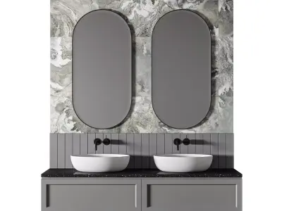 Luxury Bathroom 126 3D model