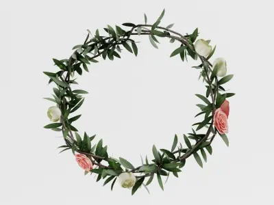 Flower Crown 3D model
