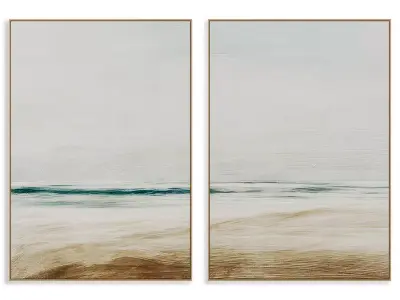 Abstract Painting Frame set 3D model 344