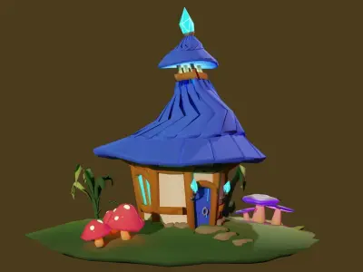 Fairy House Free 3D model