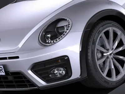 Volkswagen Beetle 2017 3D model