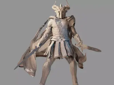 Camelot Inspired armour 3D model