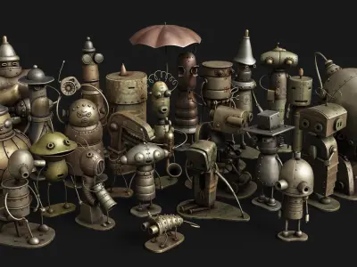 Machinarium Indie Edition Low-poly 3D model