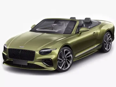 Bentley Continental GTC 2025 3D model