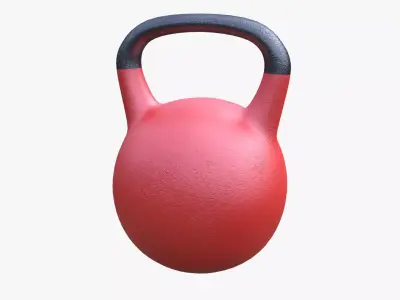 Gym kettlebell 3D model