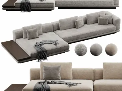 Horizonte Sofa Set 3D model