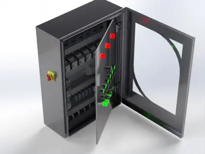 Electrical Panel 3D model