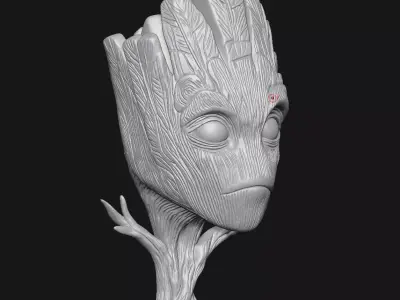 Groot 3D print model