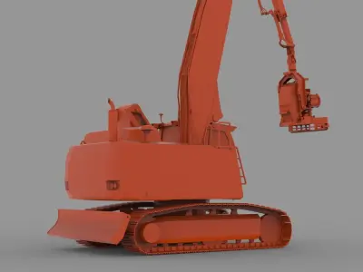 Sennebogen 718 Crawler 3D print model