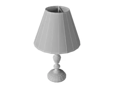 Table Lamps Collection - Pack of 6 Low-poly 3D model
