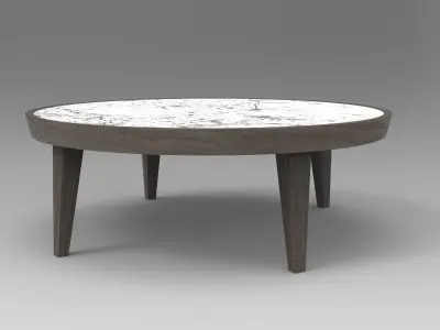 Samy Coffee Table Low-poly 3D model