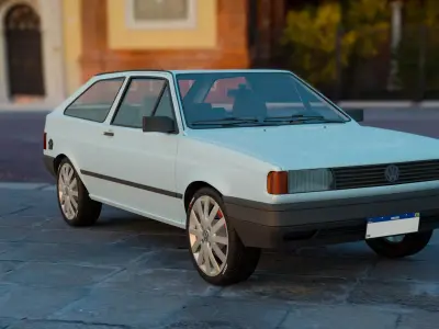Gol 1993 3D model