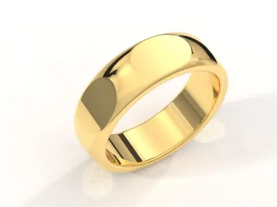 Minimalist Ring 3D print model