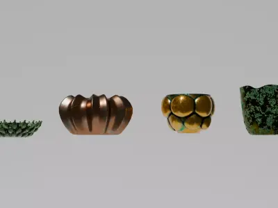 Premium Vase 3D model