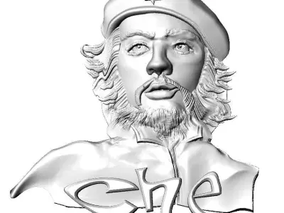 Che Guevara 3D print model
