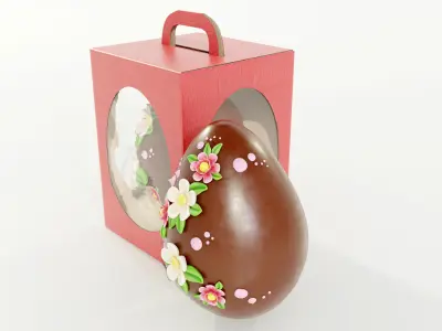 Decorated Easter Egg 3D model