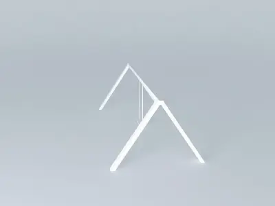 Swing set Free 3D model