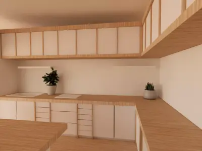 Modern House  3D model get