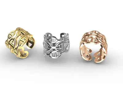 Rings Hermes  3D print model