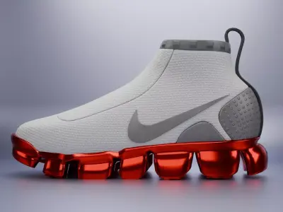 Nike vapor mars - red 3D model