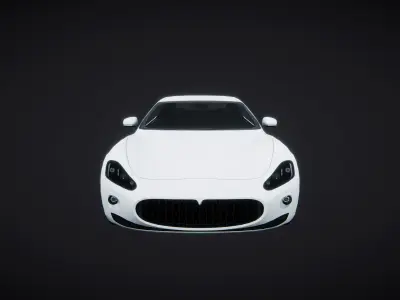 Car Sport Saloon 02 3D model