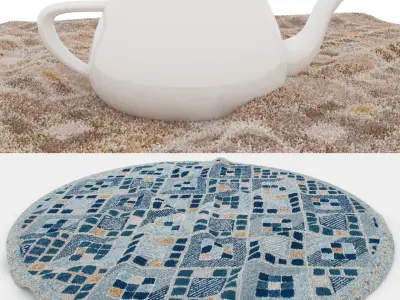 Rugs No 850 Low-poly 3D model
