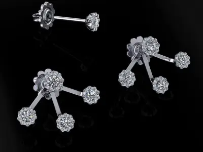Earrings 10 3D print model