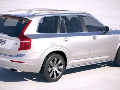 Volvo XC90 2020 3D model