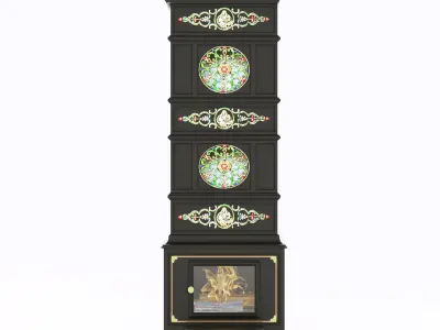 Klaus Lange fireplace 3D model