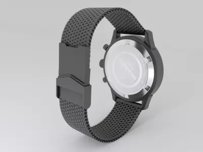 Invicta Watch Aviator Model 3D model