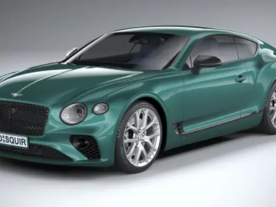 Bentley Continental GT S 2023 3D model